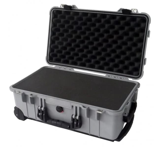 Защитный кейс Peli Protector 1510 с поропластом серебро 1510-000-180E