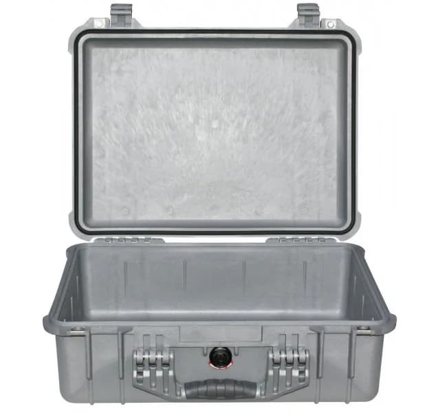 Защитный кейс Peli Protector 1520 без поропласта серебро 1520-021-180E