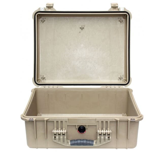 Защитный кейс Peli Protector 1550 без поропласта коричневый 1550-001-190E