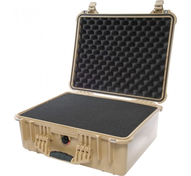 Защитный кейс Peli Protector 1550 с поропластом коричневый 1550-000-190E