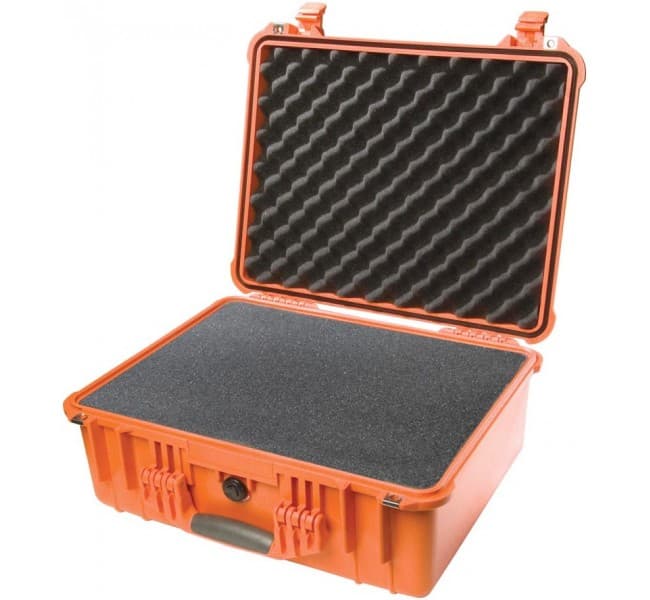 Защитный кейс Peli Protector 1550 с поропластом оранжевый 1550-000-150E