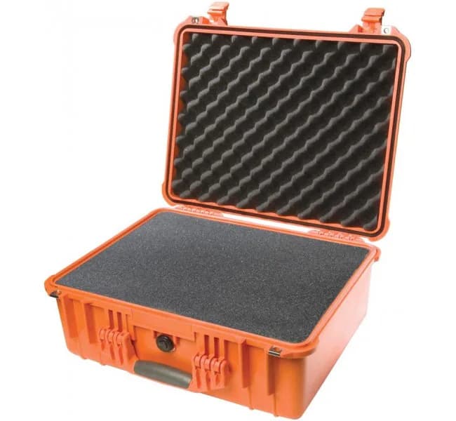 Защитный кейс Peli Protector 1550 с поропластом оранжевый 1550-000-150E