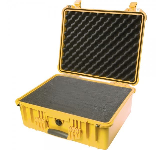 Защитный кейс Peli Protector 1550 с поропластом желтый 1550-000-240E
