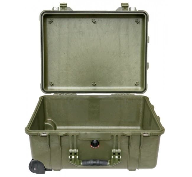 Защитный кейс Peli Protector 1560 без поропласта зеленый 1560-001-130E