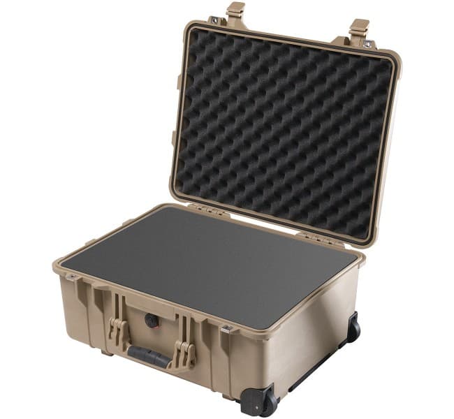 Защитный кейс Peli Protector 1560 с поропластом коричневый 1560-000-190E