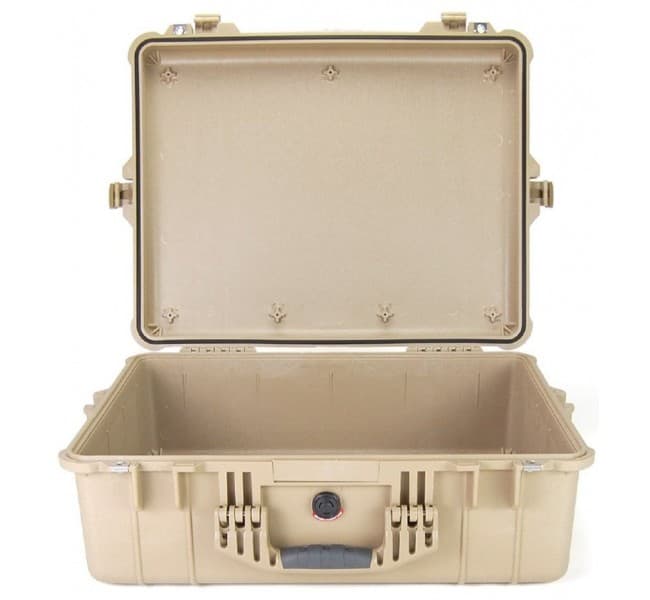 Защитный кейс Peli Protector 1600 без поропласта коричневый 1600-001-190E