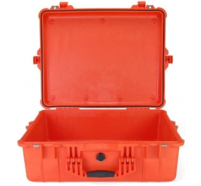 Защитный кейс Peli Protector 1600 без поропласта оранжевый 1600-001-150E