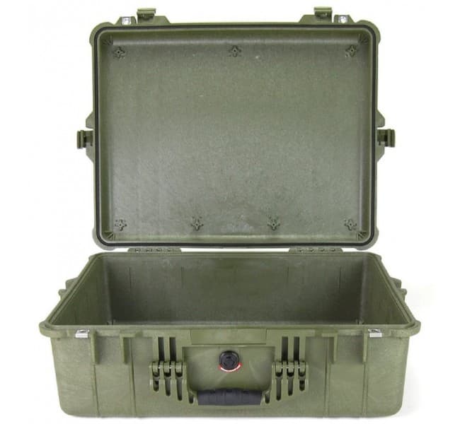 Защитный кейс Peli Protector 1600 без поропласта зеленый 1600-001-130E