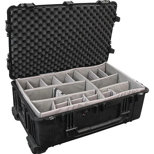 Защитный кейс Peli Protector 1650 с жесткими перегородками 016500-0040-110E