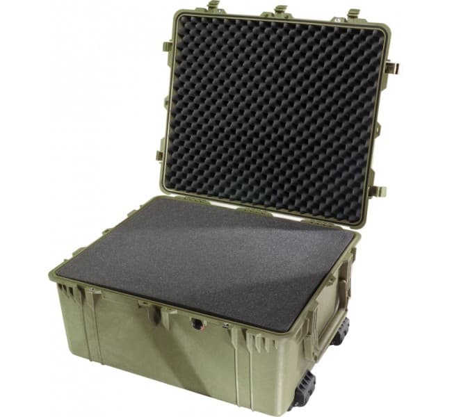 Защитный кейс Peli Protector 1690 с поропластом зеленый 1690-000-130E