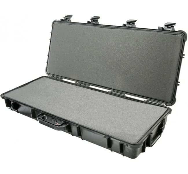 Защитный оружейный кейс Peli Protector 1700 с поропластом черный 1700-000-110E