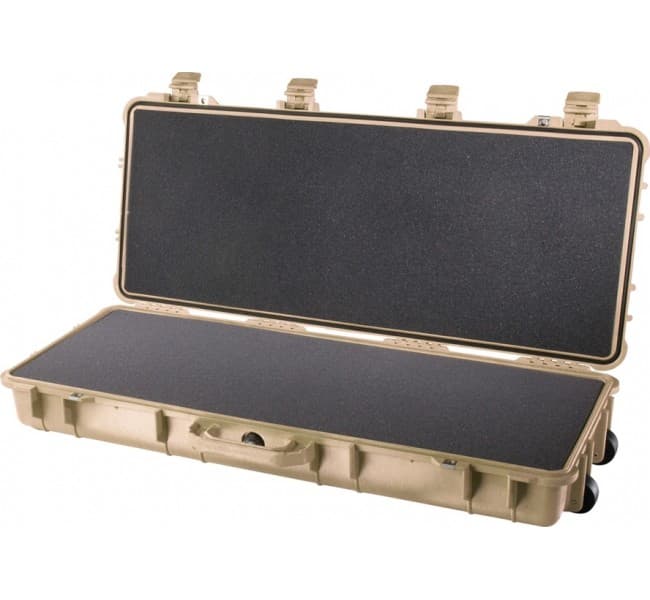 Защитный оружейный кейс Peli Protector 1700 с поропластом коричневый 1700-000-190E