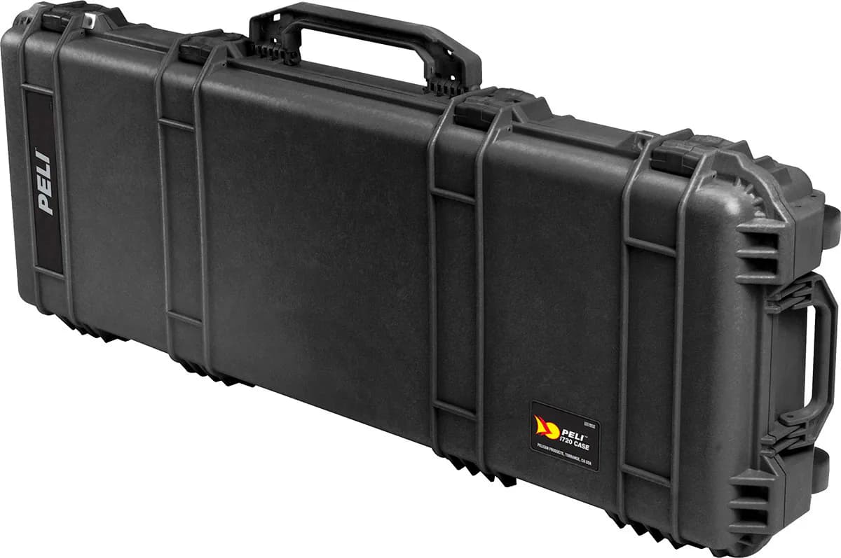 Защитный оружейный кейс Peli Protector 1720 с поропластом черный 017200-0000-110E