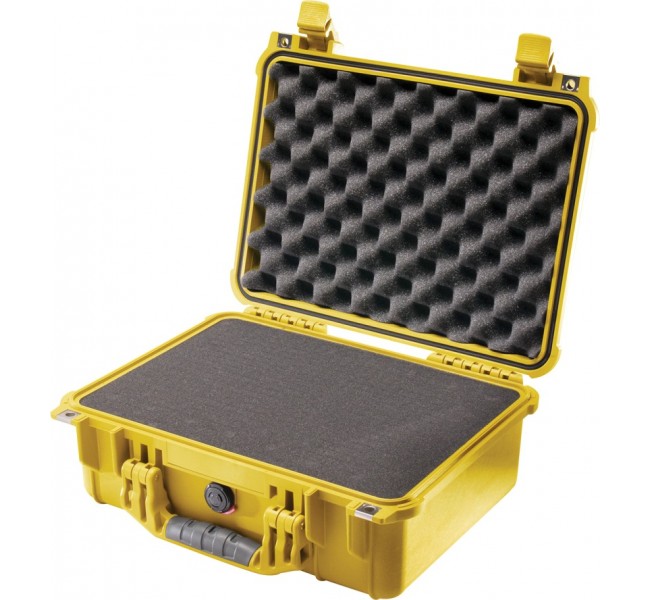 Защитный кейс Peli Protector 1450 с поропластом желтый 1450-000-240E