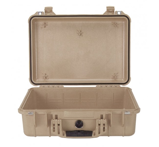 Защитный кейс Peli Protector 1500 без поропласта коричневый 1500-001-190E
