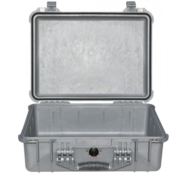 Защитный кейс Peli Protector 1520 без поропласта серебро 1520-021-180E