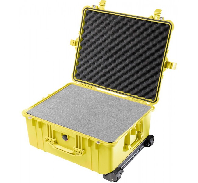 Защитный кейс Peli Protector 1610 с поропластом желтый 1610-000-240E