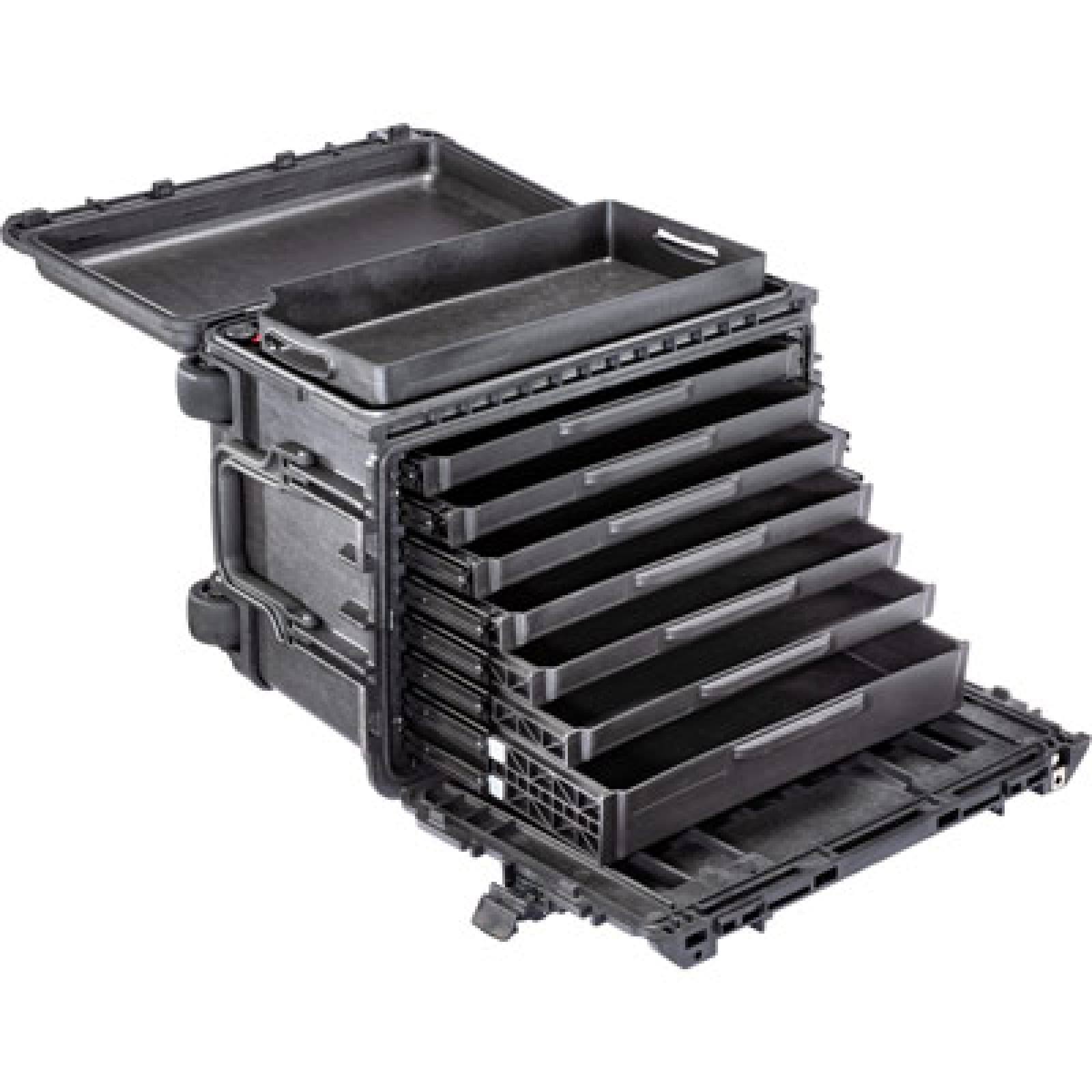 Защитный кейс Peli Protector 0450 для инструментов с ящиками 1+6 черный 004500-0610-110E