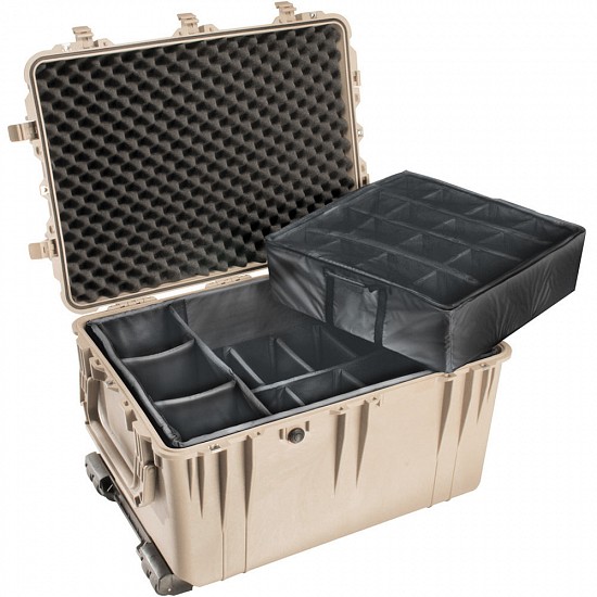 Защитный кейс Peli Protector 1660 с мягкими перегородками коричневый 1660-024-190E